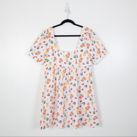 wild fable Dresses & Skirts - Wild Fable Mixed Fruit Pattern Mini Dress